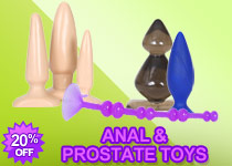 20% Off All Anal & Prostate Toys 20% Off Sale